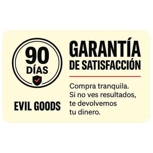 GARANTÍA DE SATISFACCIÓN DE 90 DÍAS